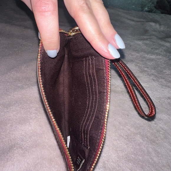 Small Coach Wristlet - Picture 4 of 4